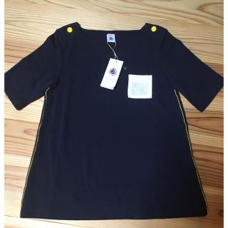 プチバトー(PETIT BATEAU)の【新品】プチバトー カットソー(Tシャツ/カットソー)