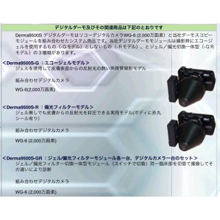 リコー(RICOH)のダーモスコープ詳細 確認用(コンパクトデジタルカメラ)