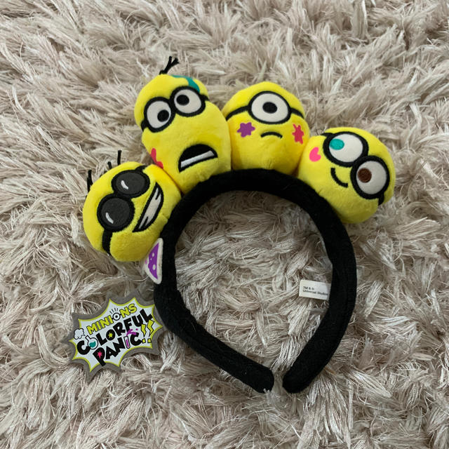 フラワーB ブルーグレイ USJ ミニオン カラフルパニック ティム