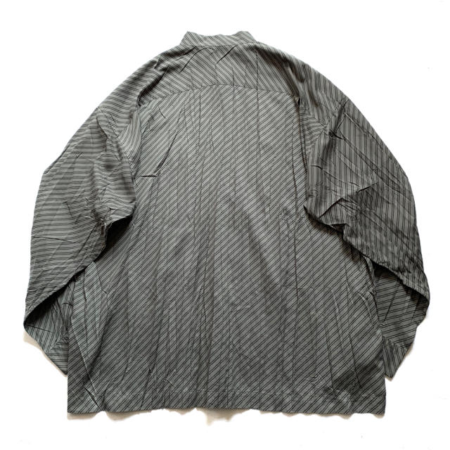 ISSEY MIYAKE カジュアルシャツ 4(M位) グレー系(総柄)