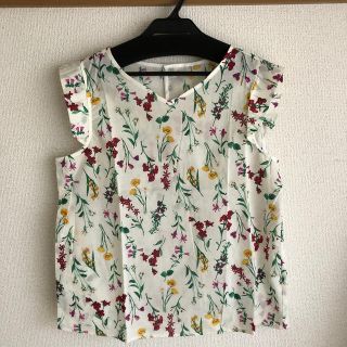 シャンブルドゥシャーム(chambre de charme)のKoron様専用【セットアップ可】花柄ブラウス(シャツ/ブラウス(半袖/袖なし))