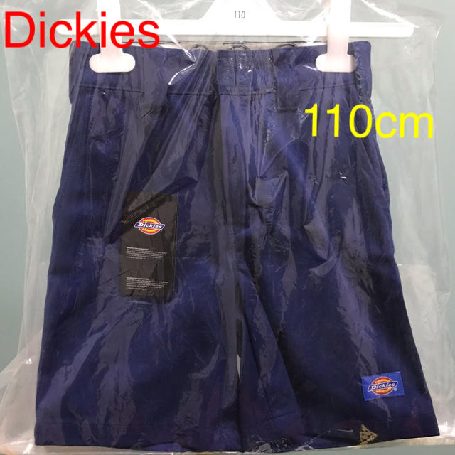 Dickies(ディッキーズ)の【未開封】ディッキーズ　ハーフパンツ　ブルー キッズ/ベビー/マタニティのキッズ服男の子用(90cm~)(パンツ/スパッツ)の商品写真