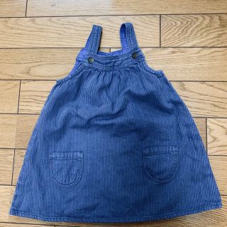 プチバトー(PETIT BATEAU)のPETIT BATEAU ジャンパースカート(ワンピース)