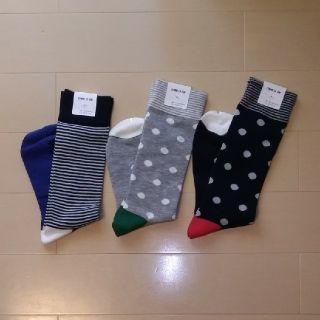 コムサイズム(COMME CA ISM)のCOMME CA ISM　靴下（Men's）3足セット(ソックス)