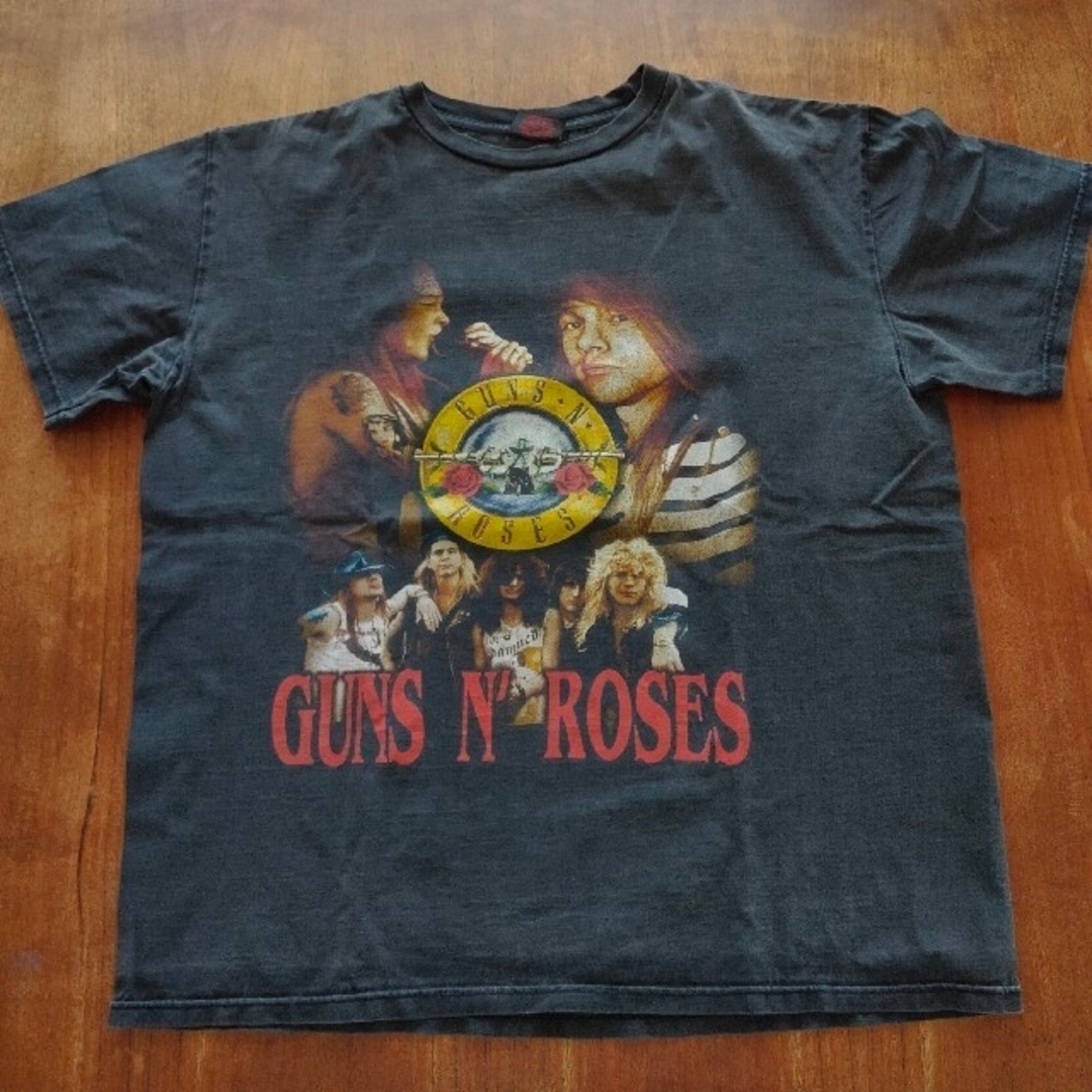 ヴィンテージ　90s ガンズ&ローゼス　GUNS N' ROSES  Tシャツ メンズのトップス(Tシャツ/カットソー(半袖/袖なし))の商品写真
