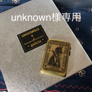 その他gangsterville×galcia zippo devil cross