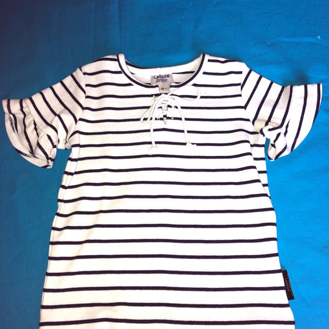 futafuta(フタフタ)のLAGKAW ボーダー Tシャツ 80サイズ(バースデイ)　 キッズ/ベビー/マタニティのベビー服(~85cm)(Ｔシャツ)の商品写真