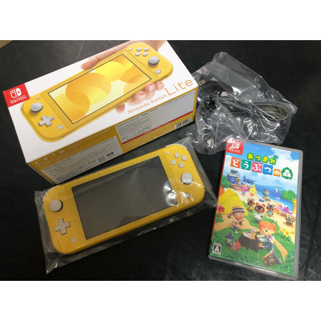 nintendo switch lite あつまれどうぶつの森 セット家庭用ゲーム機本体