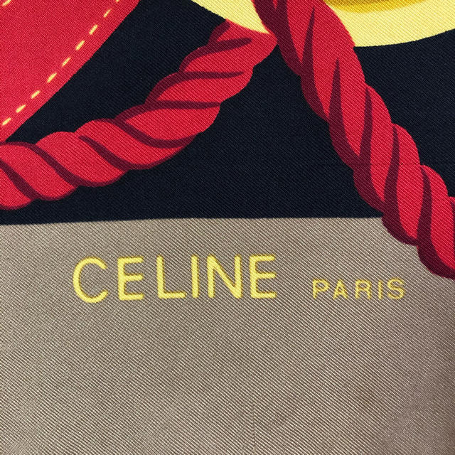 celine(セリーヌ)のセリーヌ　スカーフ レディースのファッション小物(バンダナ/スカーフ)の商品写真