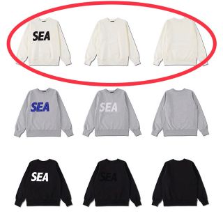 シー(SEA)の【試着のみ】WIND AND SEA(Removable)スウェット Lサイズ(スウェット)