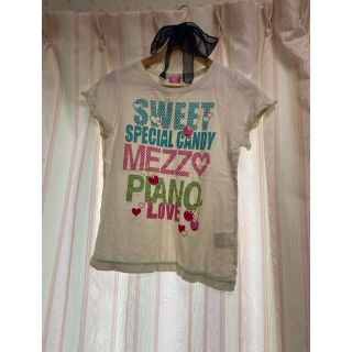 メゾピアノ(mezzo piano)のメゾピアノ　Tシャツ　150(Tシャツ/カットソー)