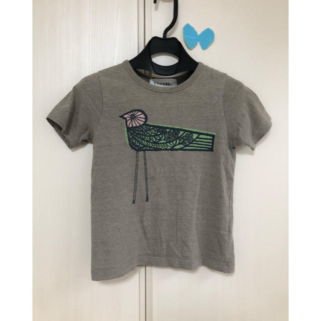 mina perhonen(ミナペルホネン)のミナペルホネン＊kids Tシャツ　mingling 120 キッズ/ベビー/マタニティのキッズ服男の子用(90cm~)(Tシャツ/カットソー)の商品写真