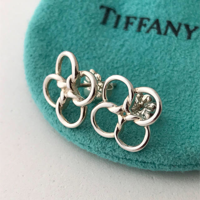 Tiffany 四つ葉ピアス | フリマアプリ ラクマ