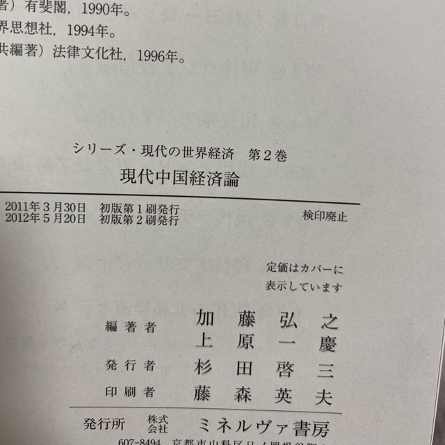 岩波書店(イワナミショテン)の現代中国経済論 エンタメ/ホビーの本(ビジネス/経済)の商品写真