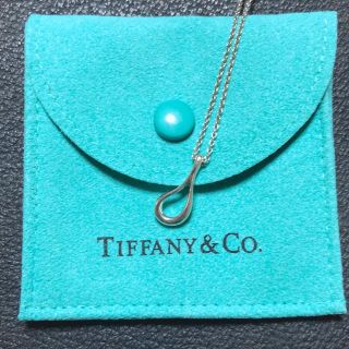 ティファニー(Tiffany & Co.)のティファニー TIFFANY オープンティアドロップ ネックレス (ネックレス)