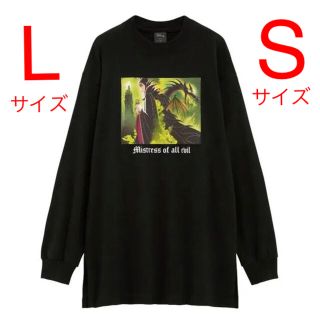 ジーユー(GU)の新品　GU  ディズニー ヴィランズ  マレフィセント　ロンT 長袖　Tシャツ(Tシャツ(長袖/七分))