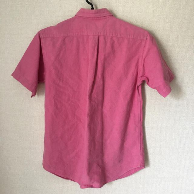 POLO RALPH LAUREN(ポロラルフローレン)の半袖シャツ ボタンダウンシャツ ラルフローレン ピンク 140 キッズ メンズのトップス(シャツ)の商品写真