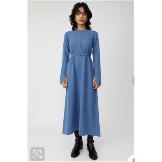 マウジー(moussy)のmoussy ニットワンピース (ロングワンピース/マキシワンピース)