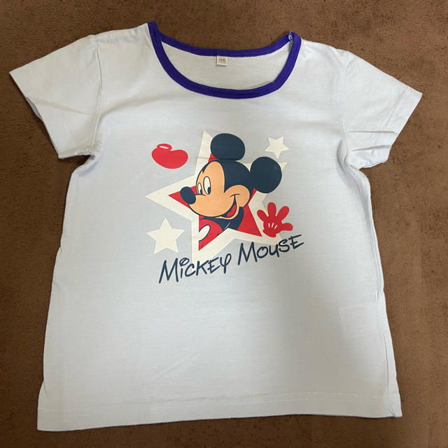 Disney(ディズニー)の(85)ミッキーTシャツ　110 キッズ/ベビー/マタニティのキッズ服男の子用(90cm~)(Tシャツ/カットソー)の商品写真