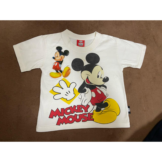 Disney(ディズニー)の(86)ミッキー　Tシャツ　110 キッズ/ベビー/マタニティのキッズ服男の子用(90cm~)(Tシャツ/カットソー)の商品写真