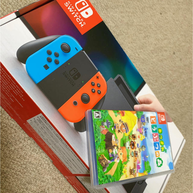 Switch 本体 & どうぶつの森セットエンタメホビー