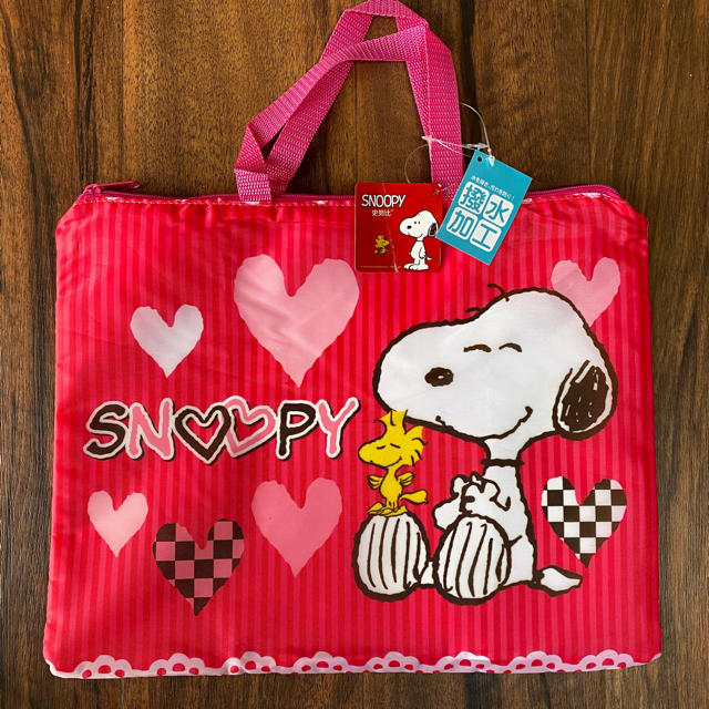 SNOOPY(スヌーピー)の☆スヌーピー　手提げバック☆ キッズ/ベビー/マタニティのこども用バッグ(レッスンバッグ)の商品写真