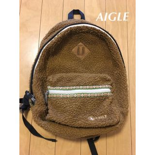 エーグル(AIGLE)のAIGLE エーグル☆モコモコ☆リュック　バックパック　もこもこ(リュック/バックパック)