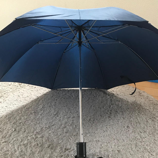 新品 メルセデスベンツ 折りたたみ傘 ネイビー メンズのファッション小物(傘)の商品写真