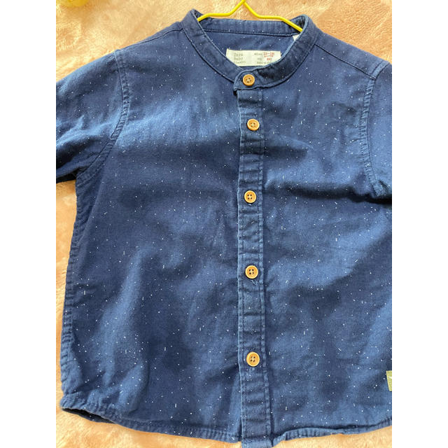 ZARA(ザラ)のzara baby シャツ 86cm 2枚セット キッズ/ベビー/マタニティのキッズ服男の子用(90cm~)(ブラウス)の商品写真