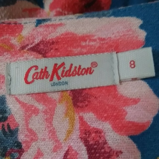 Cath Kidston(キャスキッドソン)のPokky4628様専用❤キャスキッドソンブルーお花柄ワンピース レディースのワンピース(ひざ丈ワンピース)の商品写真