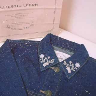 マジェスティックレゴン(MAJESTIC LEGON)のマジェスティックレゴン　デニムジャケット(Gジャン/デニムジャケット)