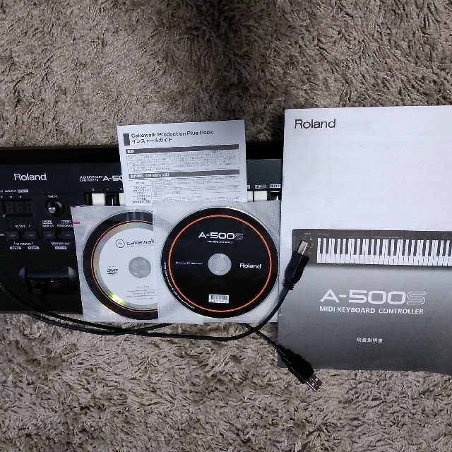 Roland(ローランド)のRoland  A-500S MIDI キーボード　コントローラー 楽器のDTM/DAW(MIDIコントローラー)の商品写真