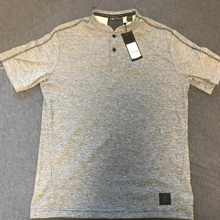 アディダス(adidas)のadidas golf メランジ　ヘンリーネック　Tシャツ(Tシャツ/カットソー(半袖/袖なし))