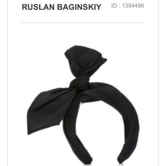 Ruslan Baginskiy Head Band ラスラン　バジンスキー