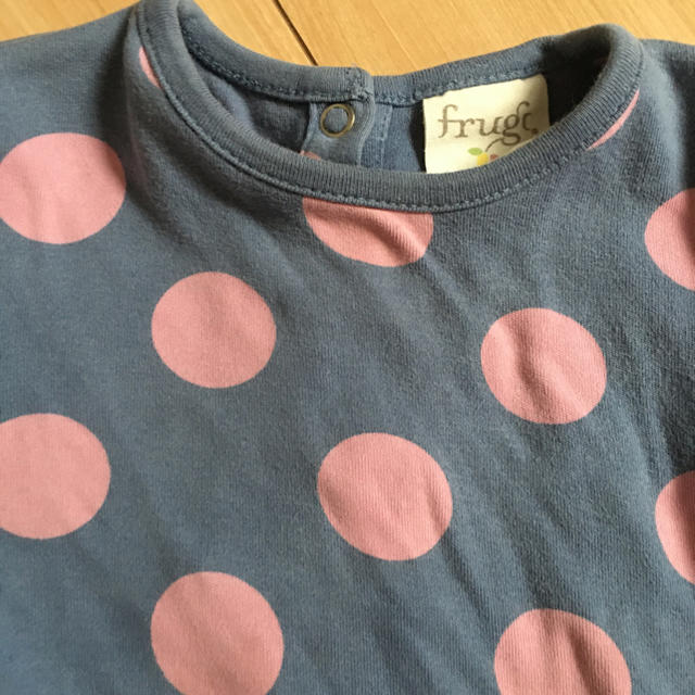 Boden(ボーデン)のfrugi フルーギ　ねずみ　ワンピース　オーガニックコットン　68-76 キッズ/ベビー/マタニティのベビー服(~85cm)(ワンピース)の商品写真