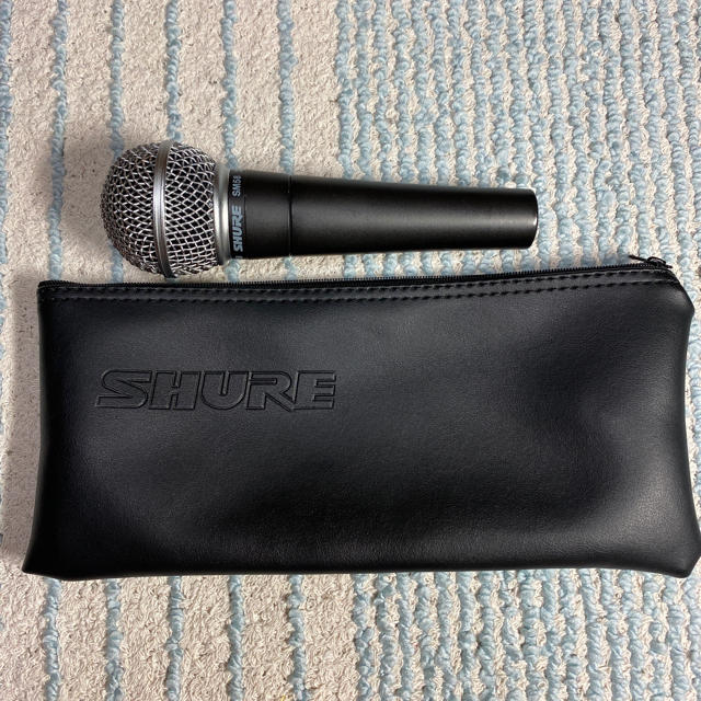 状態良好！ケース付き　SHURE　シュアー　SM58　マイク