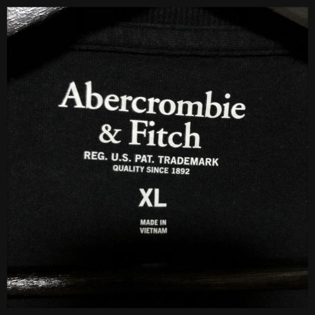 Abercrombie&Fitch(アバクロンビーアンドフィッチ)の【ビッグサイズ】アバクロ ☆ワンポイント刺繍ロゴ入り半袖Tシャツ　人気カラー メンズのトップス(Tシャツ/カットソー(半袖/袖なし))の商品写真