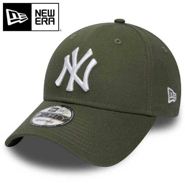 NEW ERA(ニューエラー)のニューエラ キャップ NY ヤンキース カーキ グリーン 緑 メンズの帽子(キャップ)の商品写真