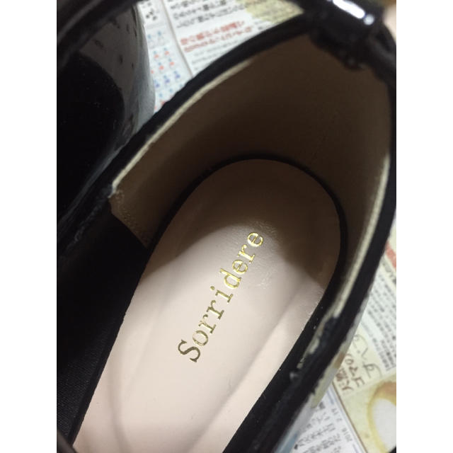 しまむら(シマムラ)のエナメルヒールパンプス 5L レディースの靴/シューズ(ハイヒール/パンプス)の商品写真