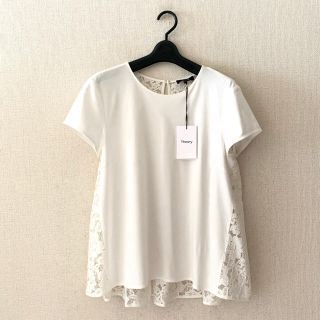 セオリー(theory)のセオリー♡新品♡カットレースプルオーバー(シャツ/ブラウス(長袖/七分))