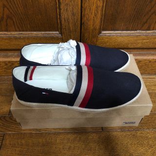 トミーヒルフィガー(TOMMY HILFIGER)のトミーヒルフィガー　スリッポン　25.0(スリッポン/モカシン)