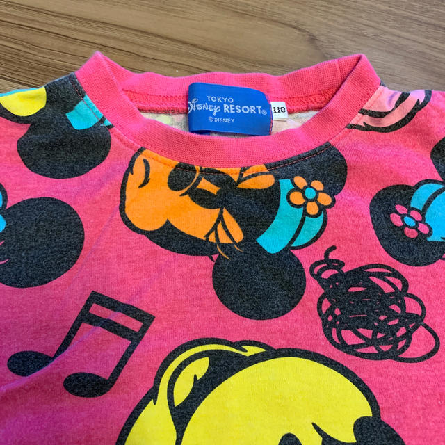 Disney(ディズニー)のTDLシャツ110 キッズ/ベビー/マタニティのキッズ服女の子用(90cm~)(Tシャツ/カットソー)の商品写真