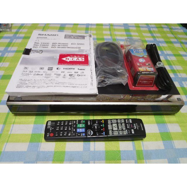 SHARP - Red Sticks　AQUOS　ブルーレイレコーダー　BD-W560