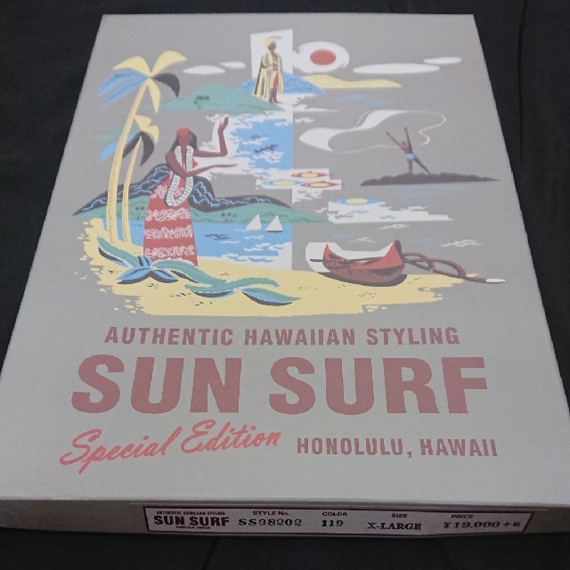 Sun Surf(サンサーフ)の新品 XL サンサーフ スペシャルハワイアンシャツ バナナツリー ss38202 メンズのトップス(シャツ)の商品写真