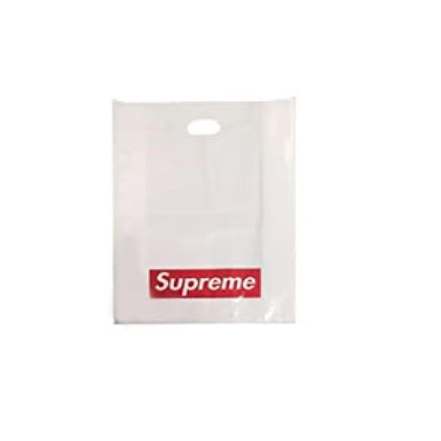 Supreme(シュプリーム)のショッパー付き　送料無料　即日発送　supreme  Tシャツ白　Lサイズ メンズのトップス(Tシャツ/カットソー(半袖/袖なし))の商品写真