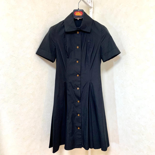 Vivienne Westwood(ヴィヴィアンウエストウッド)のシャツワンピース⭐︎ヴィヴィアンウエストウッド レディースのワンピース(ひざ丈ワンピース)の商品写真