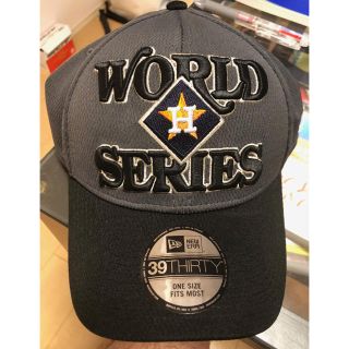 ニューエラー(NEW ERA)の【新品/未使用】MLBアストロズのWorldSeries優勝時の記念帽子(記念品/関連グッズ)