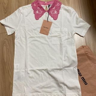 ミュウミュウ(miumiu)のミュウミュウ♡ハートレース♡Tシャツ(Tシャツ(半袖/袖なし))