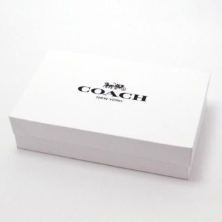 コーチ(COACH)の長財布用　専用ギフトBOX　白無地保存袋付き(その他)