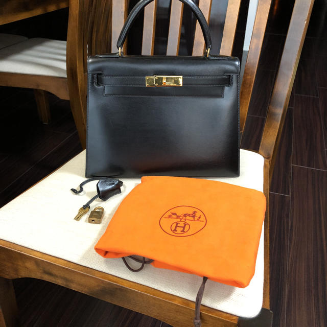 ヴィンテージ✨HERMES バーキン30 エプソン ダークブルー